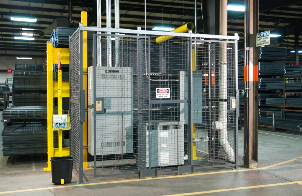 Secured Access Machine Guarding Wire Partitions - GSA Contractor