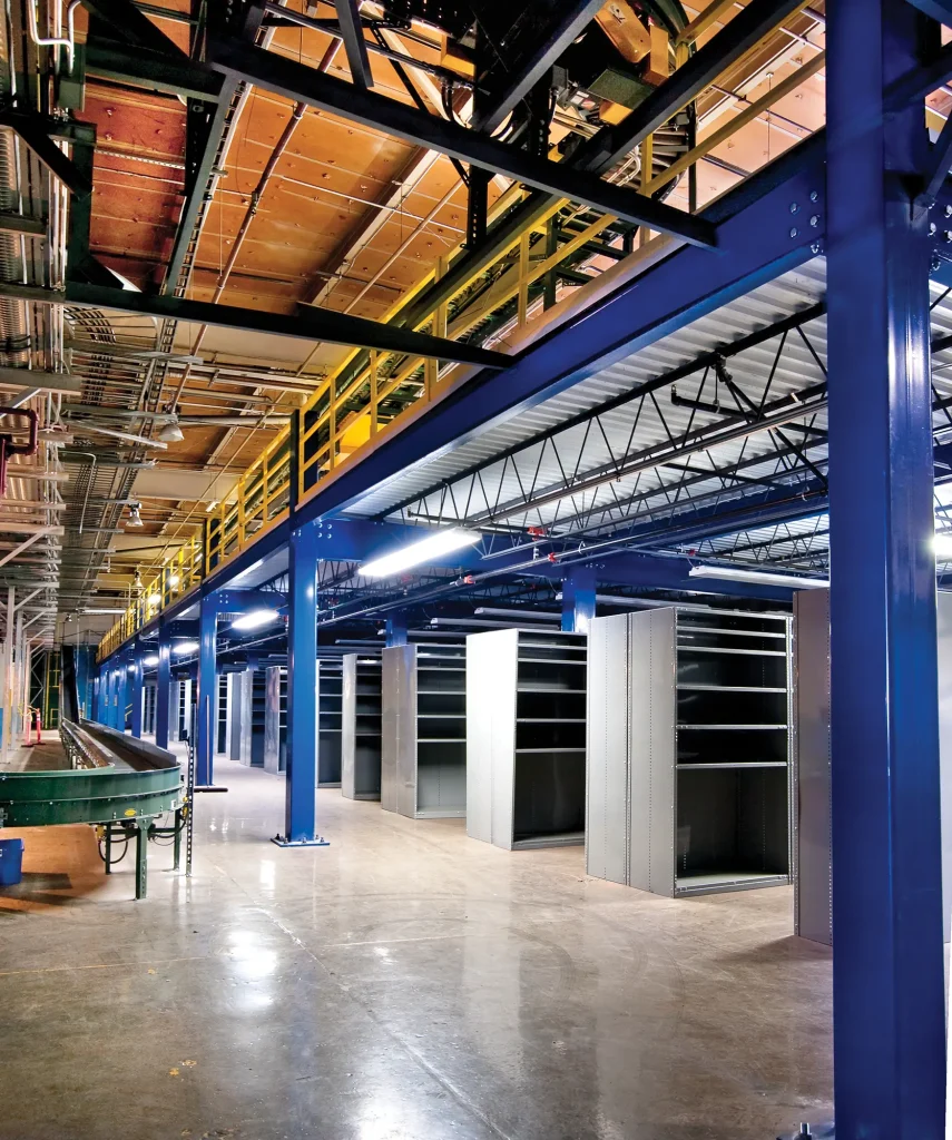GSA Mezzanine Platform Storage System