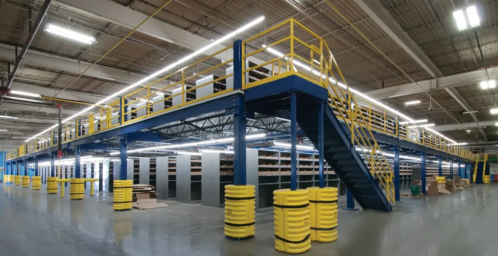 GSA Mezzanine Platform Storage System